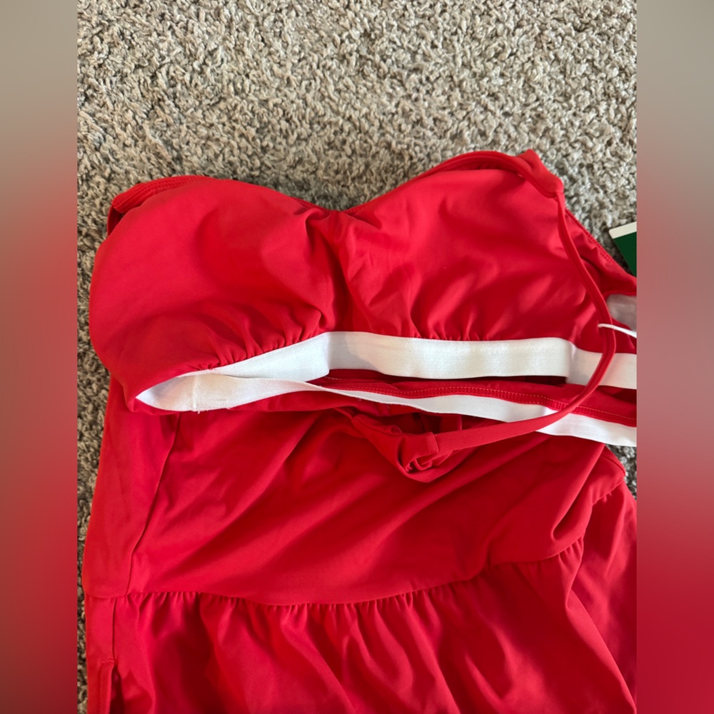 HALARA Vibrant Red Midi Dress - Picture 4 of 4